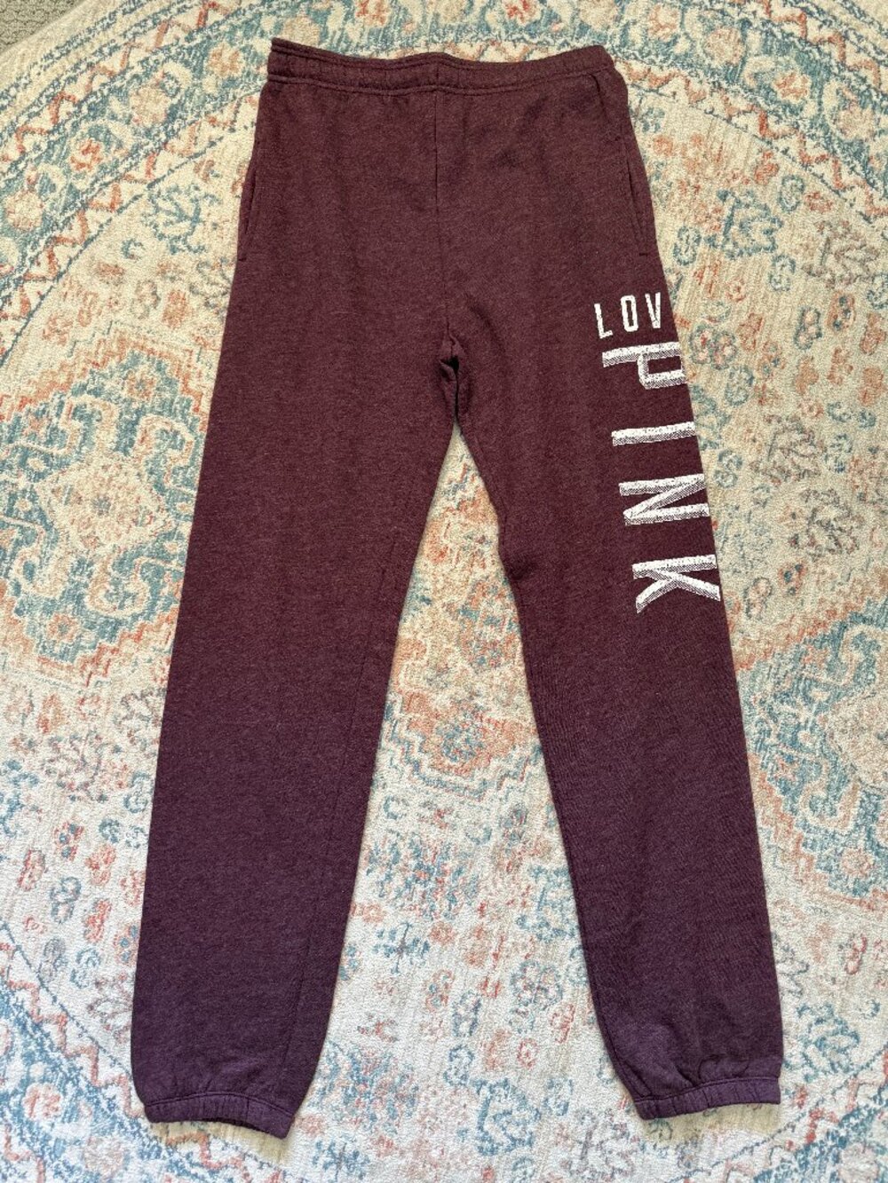 Victoria's Secret PINK Logo Everyday Lounge Joggers : XS